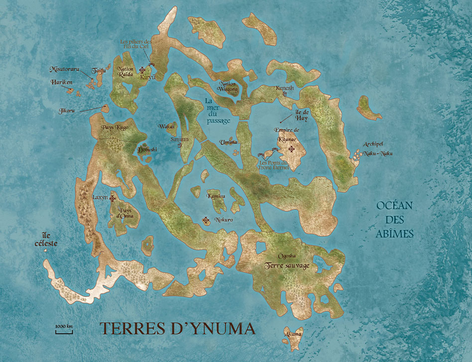 Carte Terre d'Ynuma